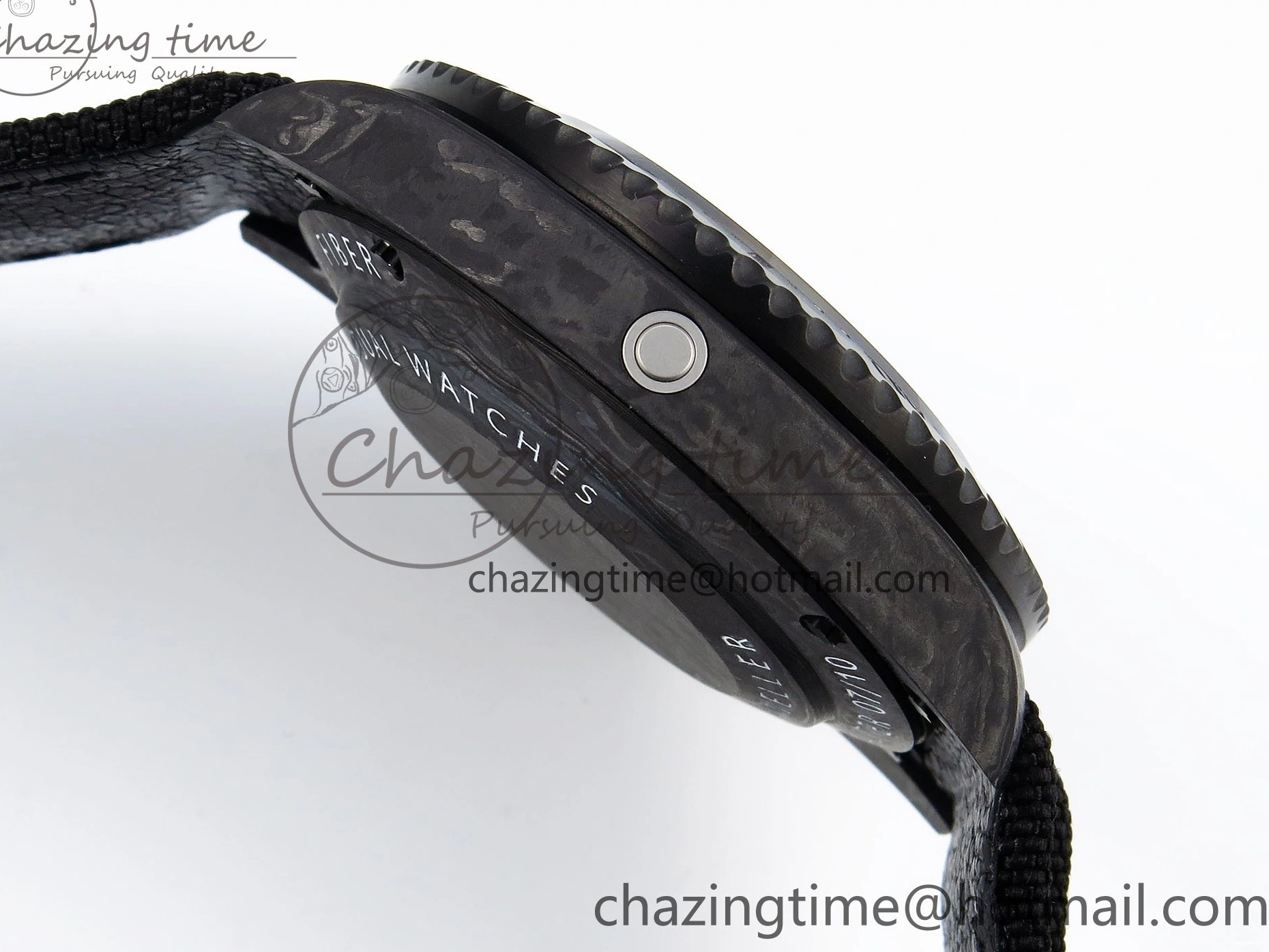 Black Strap Dweller on Dial A2824 DIWF Edition Nylon 43mm Black Best Carbon Sea 0411